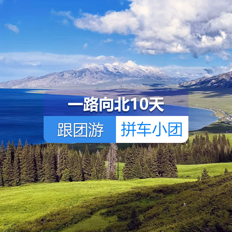 【新疆跟团游·拼车小团】一路向北纯玩10日游（景点包含：天山天池+禾木村+喀纳斯+五彩滩+乌尔禾魔鬼城+赛里木湖+那拉提草原+独山子大峡谷） 产品编号：11430