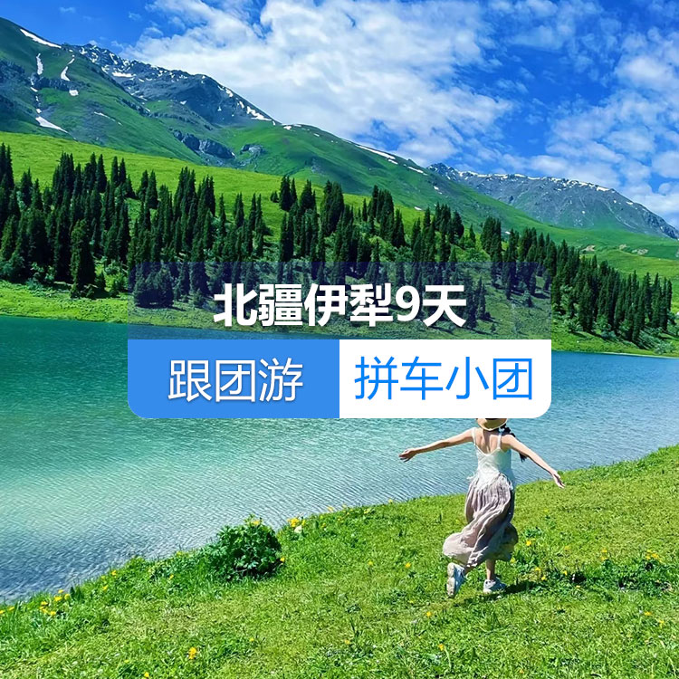 【新疆跟团游·拼车小团】全景伊犁纯玩9日游（景点包含：独山子大峡谷+赛里木湖+果子沟大桥+多巴胺六星街+伊昭公路+夏塔古道+琼库什台+恰甫其海+恰西森林公园+那拉提空中草原+木特塔尔沙漠+独库公路+孟克特古道+唐布拉百里画廊）产品编号：11433